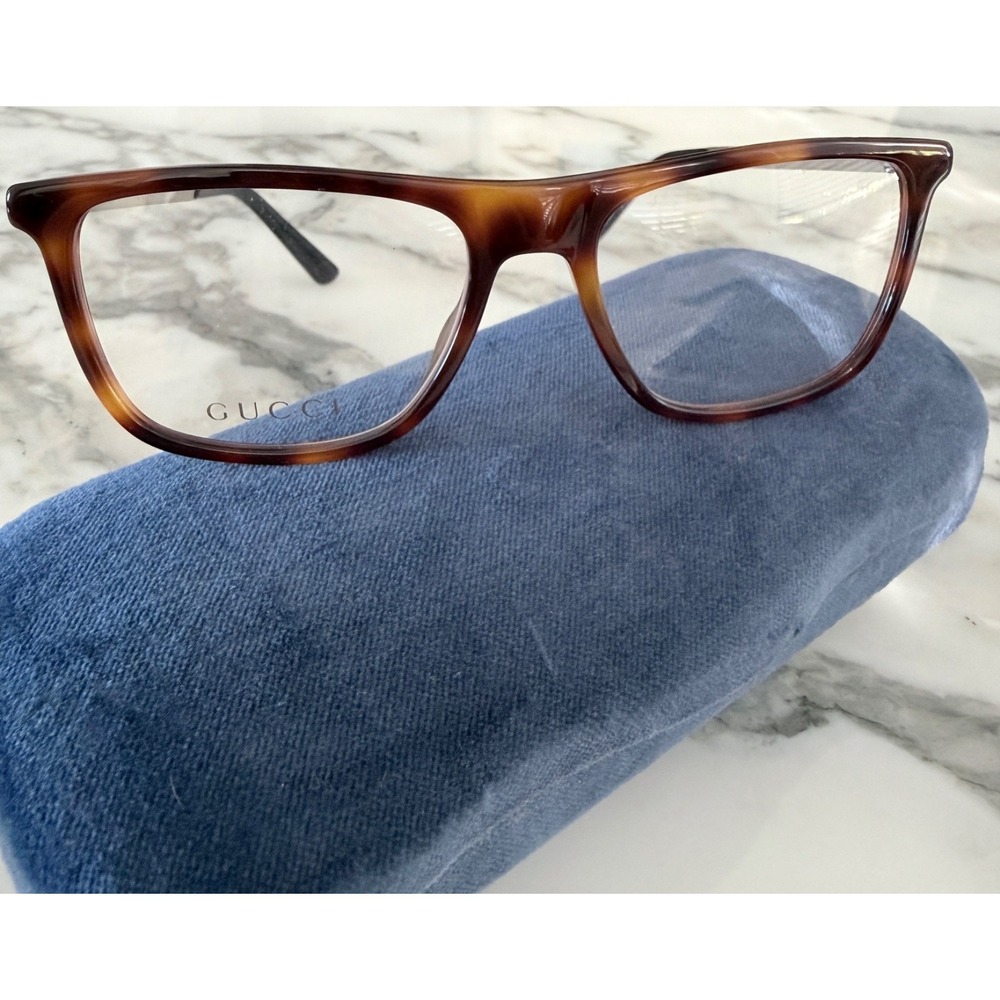 Gucci GG0691O Women's Eyeglasses Tortoise Brown Full Rim 54-18/150